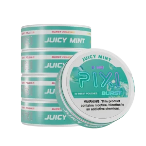 Juicy Mint Pixi Burst Nicotine Pouches