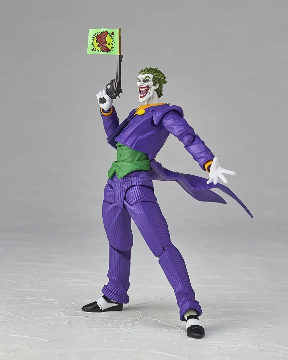 Kaiyodo Revoltech Amazing Yamaguchi DC Joker 1.5Ver Action Figure Collectible - Image 2