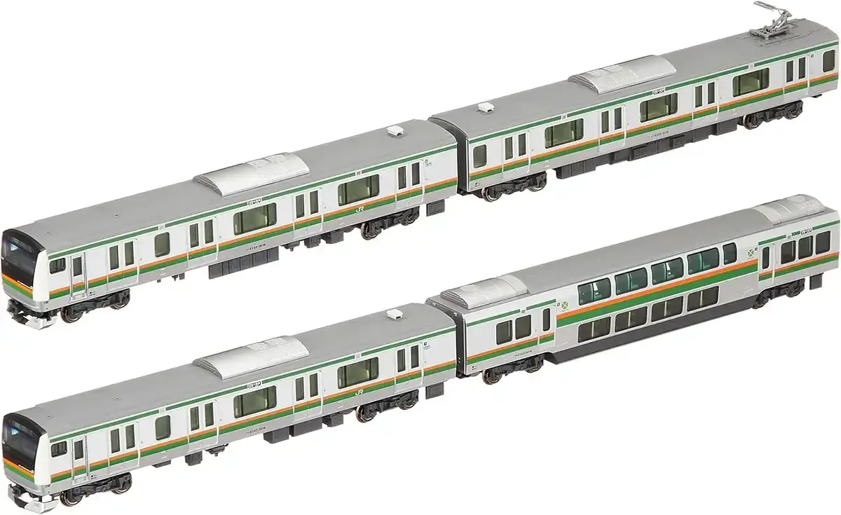Kato N Gauge E233 Series 3000 Tokaido Line 4-Car Train Set