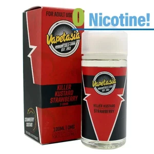 Killer Kustard Strawberry - 0mg - Vapetasia - 100mL