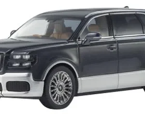 Kyosho 1/43 Toyota Century Reimei Gray Silver Mid-Brown Interior Model Ks03926Gs