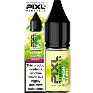 Lemon & lime PIXL Nic Salts e-liquid 10ml