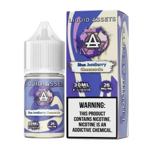 Liquid Assets_Salts 30mL_Blue Jamberry Cheesecake_-