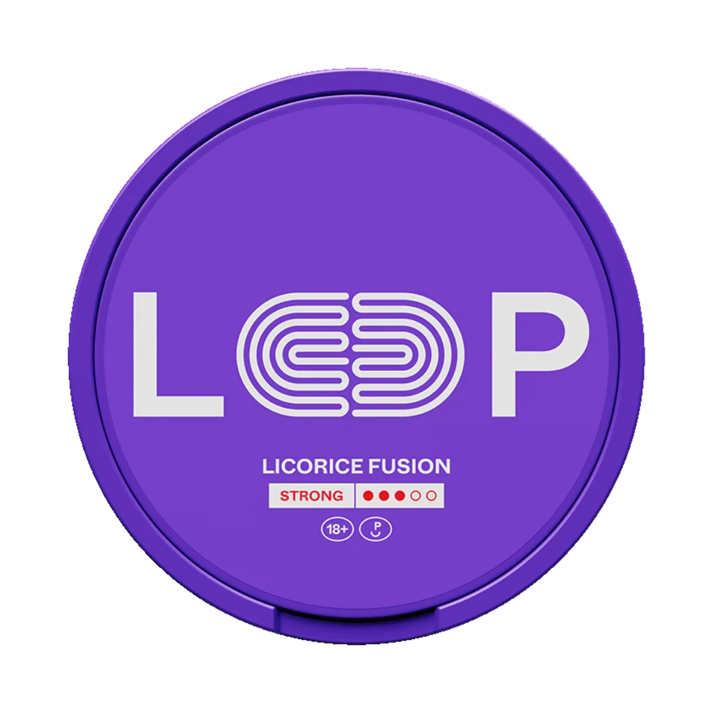 Loop Licorice Fusion 9.4mg Nicotine Pouches (5 Pack)