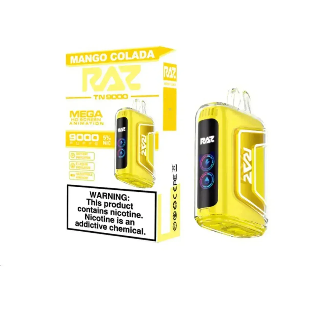 Mango Colada - RAZ TN9000 Disposable