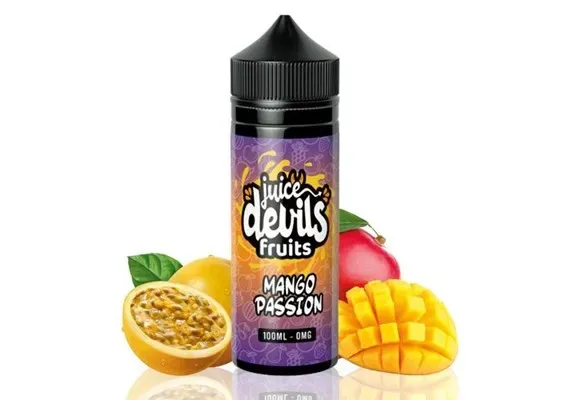 MANGO PASSION (FRUITS) 100ML E LIQUID JUICE DEVILS PGVG 30/70