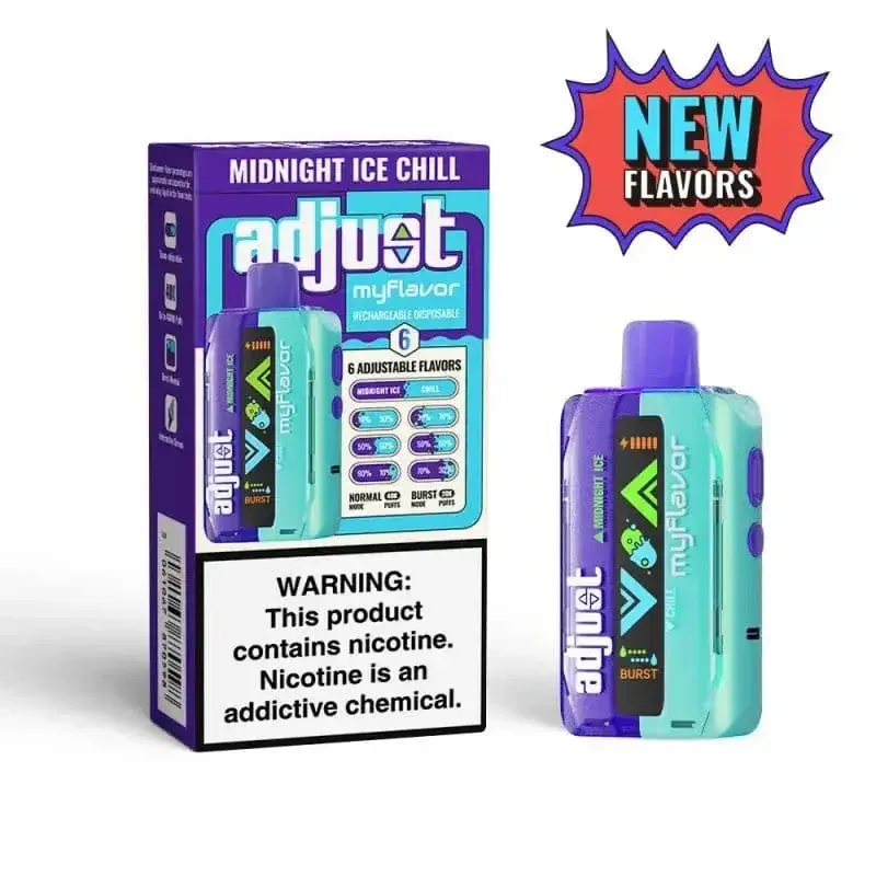 Midnight Ice Chill - Adjust MyFlavor 40K Disposable Vape