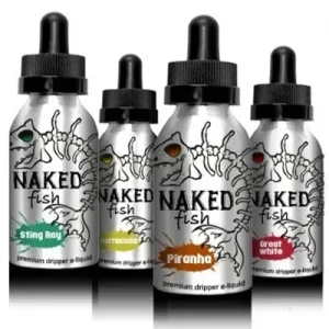 NAKED FISH Premium Vape E-Liquid Bottle 50ml