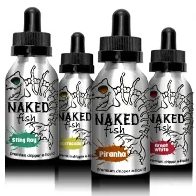 NAKED FISH Premium Vape E-Liquid Bottle 50ml