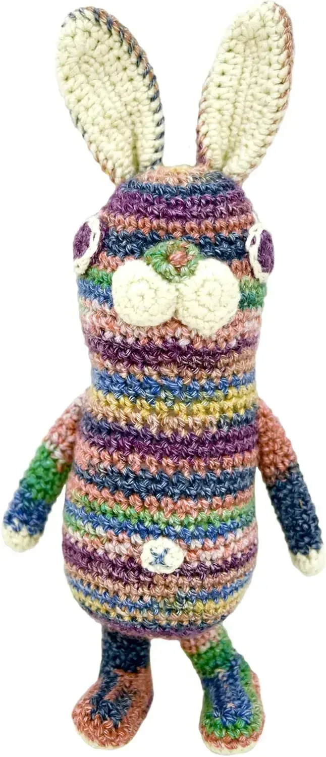 Naska Amigurumi Rabbit Pocco Crochet Kit - Knife Mela Cotton