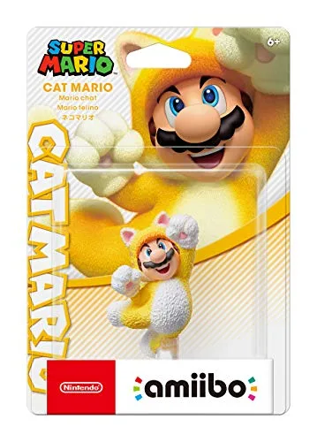 Nintendo Amiibo Cat Mario (Super Mario Series) New