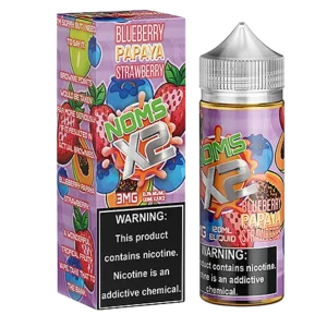 Noms X2 120mL – Blueberry Papaya Strawberry –