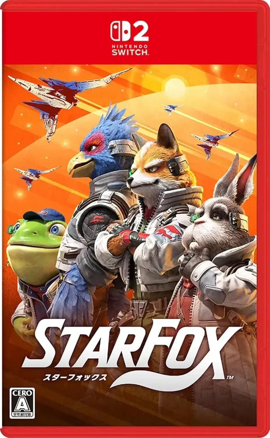 Official Nintendo Star Fox Game Software for Switch 2 Console