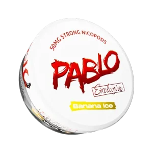 Pablo Exclusive Banana Ice 30mg Nicotine Pouches (5 Pack)