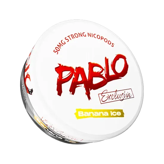 Pablo Exclusive Banana Ice 30mg Nicotine Pouches (5 Pack)