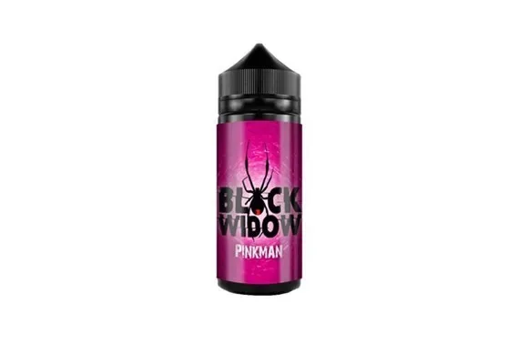 PINKMAN 100ML E LIQUID BLACK WIDOW