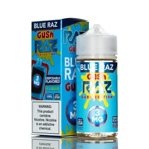 Pod Juice X RAZ E-Liquid – Blue Razz Gush – 100mL