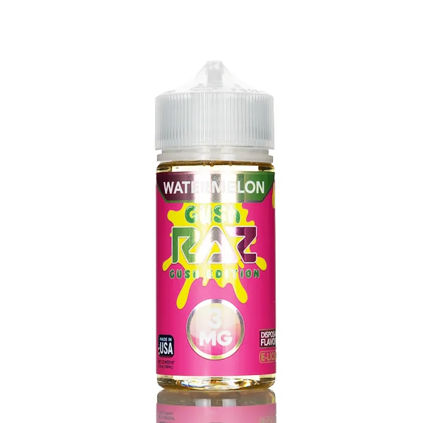 Pod Juice X RAZ E-Liquid – Watermelon Gush – 100mL - Image 2