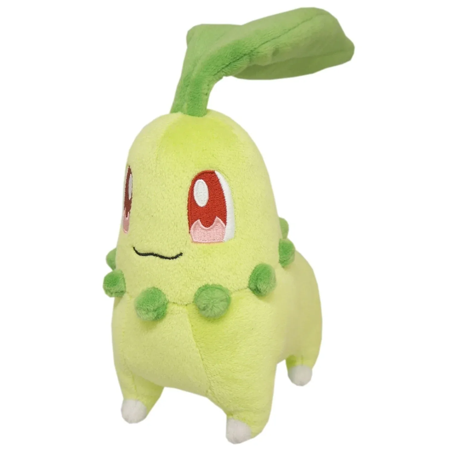 Pokemon Chikorita Plush Toy, Small Soft Collectible Figure for Fans - Image 2