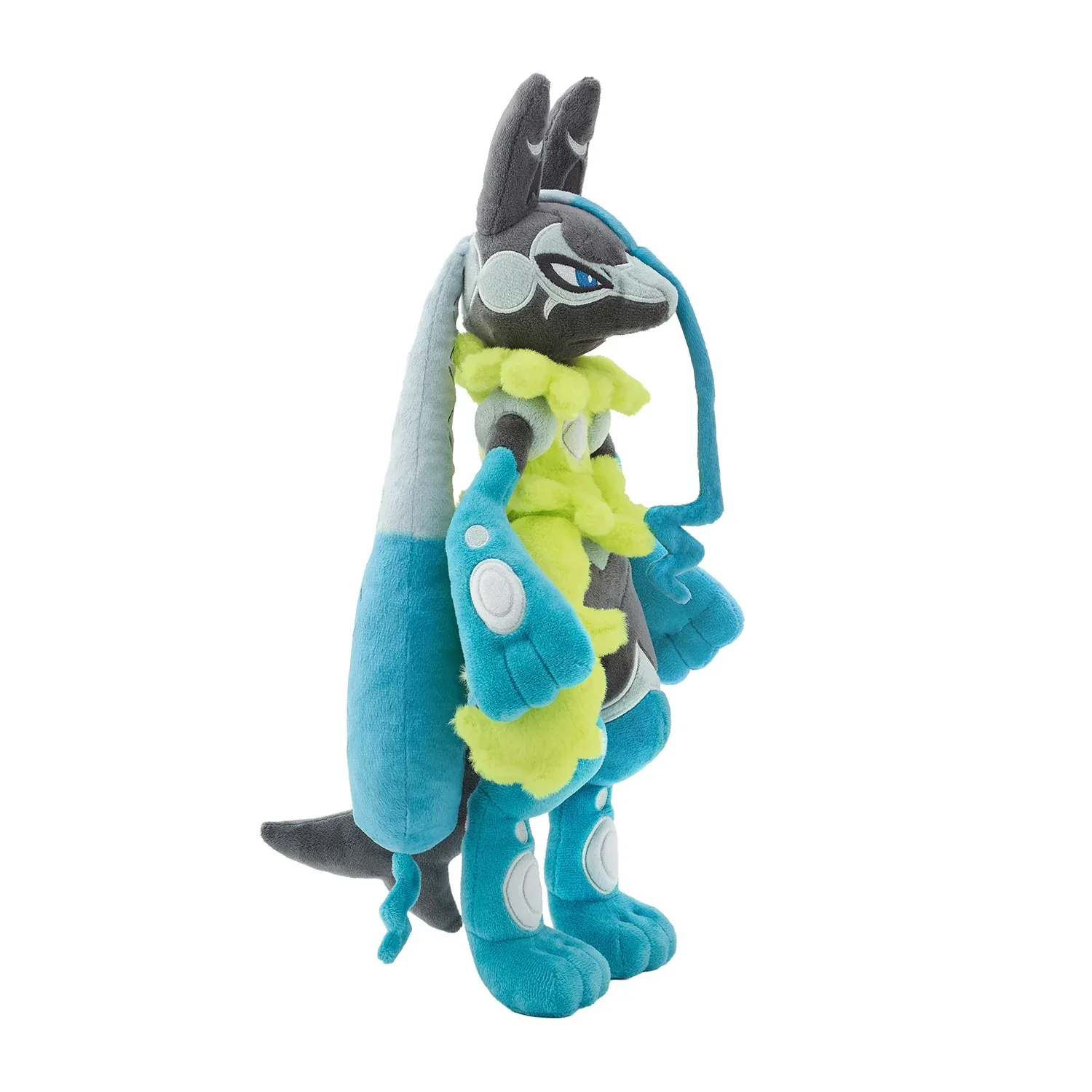 Pokemon Mega Lucario Z Plush Stuffed Figure with Soft Appearance - Image 2