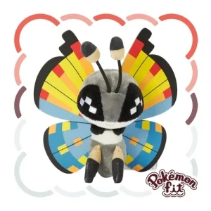 Pokemon Vivillon Plush Ocean Pattern Soft Stuffed Toy Figure