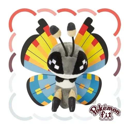 Pokemon Vivillon Plush Ocean Pattern Soft Stuffed Toy Figure