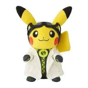 Pokemon Willow Professor Assistant Pikachu GO Plush Toy