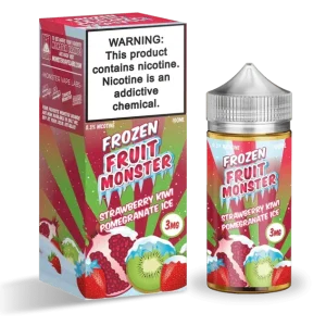 Frozen Fruit Monster Strawberry Kiwi Pomegranate Ice 100ml Vape Juice - 3MG