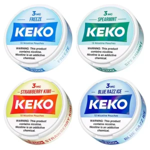 KEKO Nicotine Pouches - 6mg / Mint