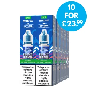 Box of 10 – 20mg (2%) SKE Crystal 10ml Nic Salts