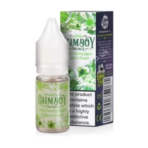 Sweet Water Grape & White Peach Nicotine Salt E-Liquid By Ohm Boy Volume II