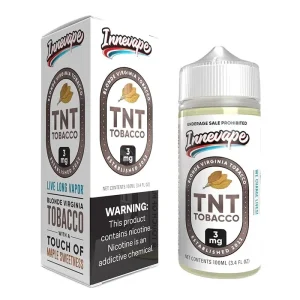 Innevape TNT Tobacco Vape Juice 100ml - 0MG