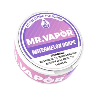 Mr. Vapor Nicotine Pouches - Watermelon Grape