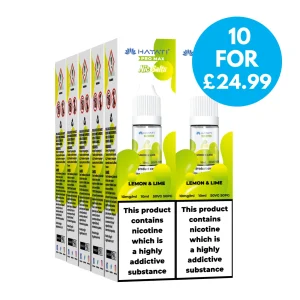 Box Of 10 – 10mg Hayati Crystal Pro Max Nic Salts 10ml