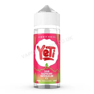 YeTi Summit Series Sour Raspberry Watermelon Ice E-Liquid Shortfill