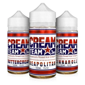 Cream Team Bundle | 300ml Total | 3 eJuice Flavors