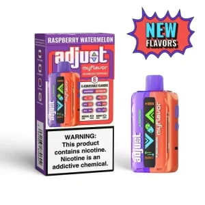 Raspberry Watermelon - Adjust MyFlavor 40K Disposable Vape