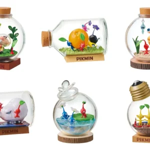 Re-Ment Pikmin Terrarium Collection Box Set 6-Piece Miniature Figurines