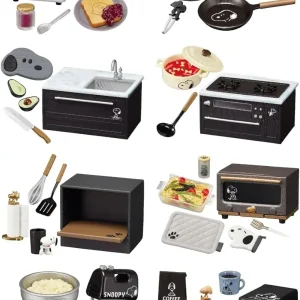 Re-Ment Snoopy Mono Kitchen Mini Figurine Collection ATBC-PVC