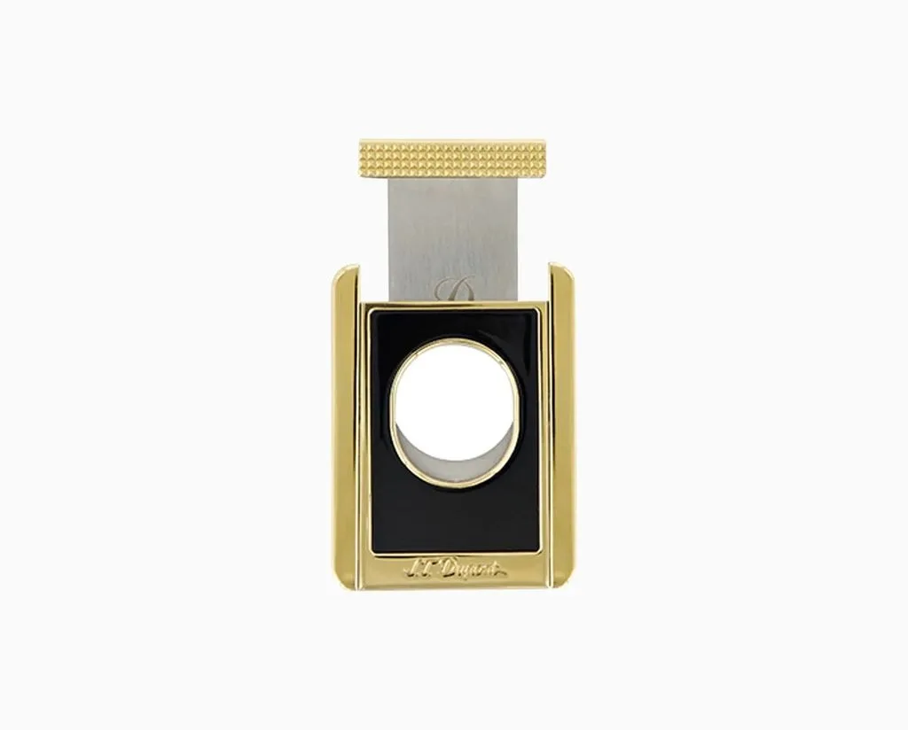 S.T. Dupont Cigar Cutter Stand - Black & Gold - Image 2