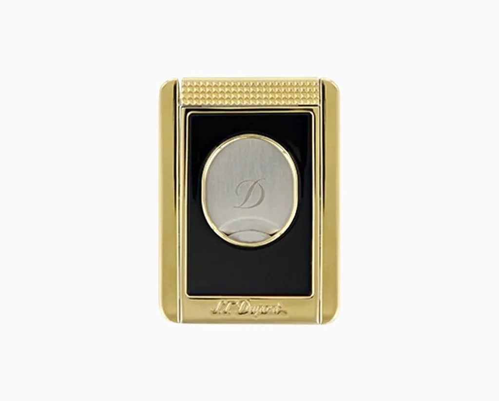 S.T. Dupont Cigar Cutter Stand - Black & Gold