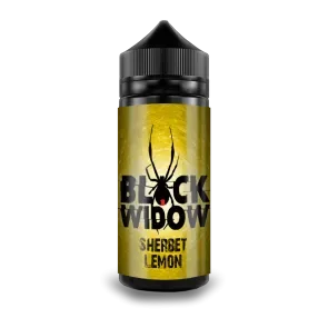 SHERBET LEMON 100ML E LIQUID BLACK WIDOW