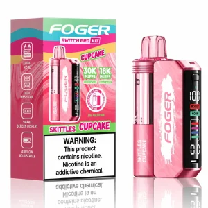 Skittles Cupcake - Foger Switch Pro 30K Disposable Kit