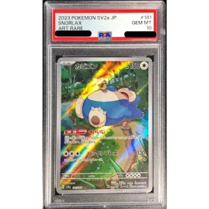 Snorlax 181/165 AR PSA 10 - Pokémon TCG Japanese Collectible Card