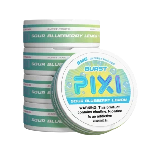 Sour Blueberry Lemon Pixi Burst Nicotine Pouches