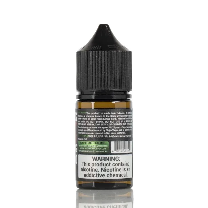 Sour Green Apple CHILLED SALT – It’s Pixy – Shijin Vapor – 30mL - Image 2