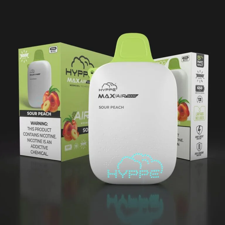 Sour Peach Hyppe Max AIR