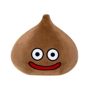 Square Enix Dragon Quest Smile Slime Plush Medium Chocolate Slime Toy