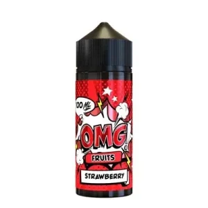 STRAWBERRY 100ML E LIQUID OMG FRUITS PGVG 50/50