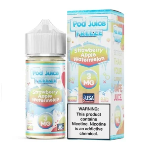 Strawberry Apple Watermelon Freeze Pod Juice 100mL